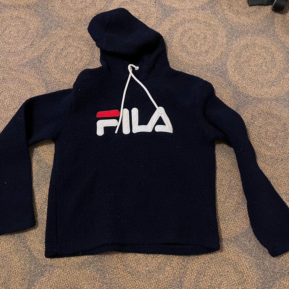 Fila fuzzy hoodie